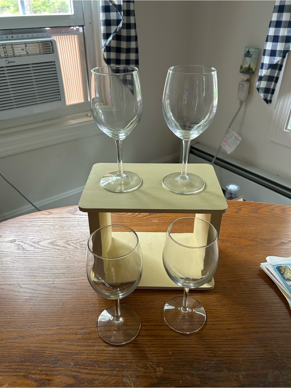 Better Homes And Gardens Clear Glass Wine Glasses - Set of 4